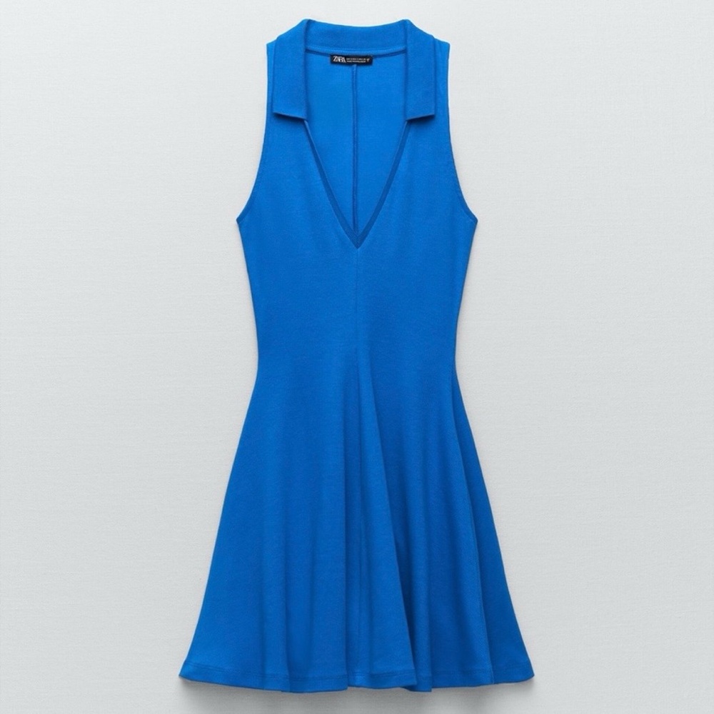 Zara Collared Mini Dress - Picture 4 of 10